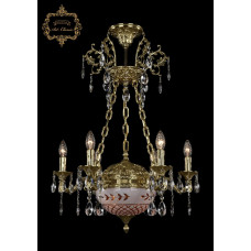 Подвесная люстра Art Classic 31.51.6.CK125SP.250SP.G.Sp.Amber.White.1B