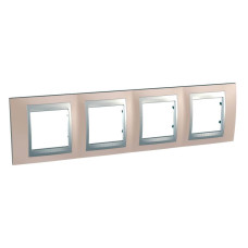 Рамка 4-постовая Schneider Electric Unica Top MGU66.008.096