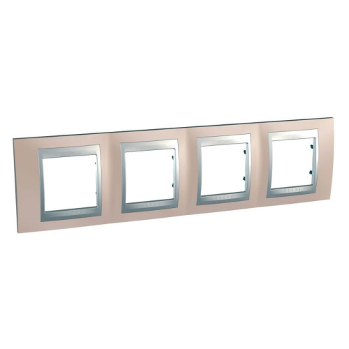 Рамка 4-постовая Schneider Electric Unica Top MGU66.008.096