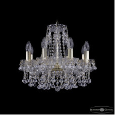 Подвесная люстра Bohemia Ivele Crystal 1409/8/141 G