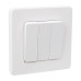 Выключатель 3-кл, винтовые клеммы, 10 AX , 250 В. Legrand/Daccord Inspiria 673540