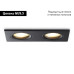 Встраиваемый светильник Ambrella Light Standard Tech TN102461