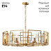 Подвесная люстра Maytoni Bowi H009PL-08G