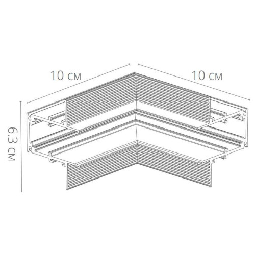 Коннектор для шинопровода Arte Lamp Linea-Accessories A480906