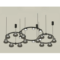 Комплект подвесного светильника Ambrella Light Techno Ring XR92092010 (A9209x3, C9242, C9238, C9232, N8141, N8113)