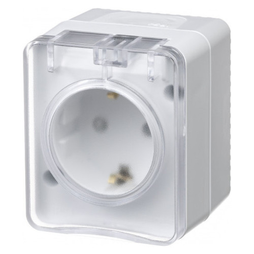 Наруж Белый Розетка с/з со шт., 16А 250B IP54 Systeme Electric AtlasDesign Profi54 ATN540145 Наруж Белый Розетка с/з со шт., 16А 250B IP54 Systeme Electric AtlasDesign Profi54 ATN540145