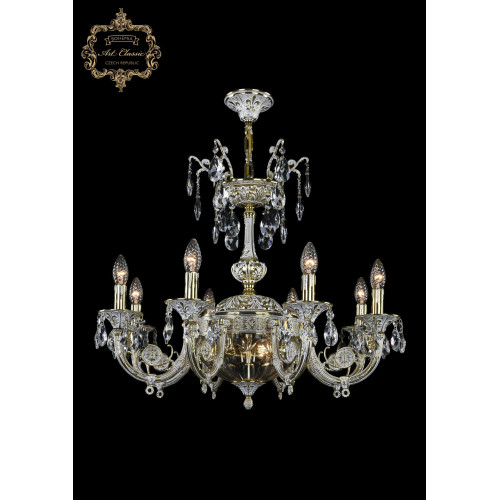 Подвесная люстра Art Classic 31.12.8.KR175SP.250IT.GW.Sp.Clear.1E Подвесная люстра Art Classic 31.12.8.KR175SP.250IT.GW.Sp.Clear.1E