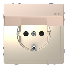 Розетка Schneider Electric Merten D-Life 16A с/з и крышкой MTN2314-6051