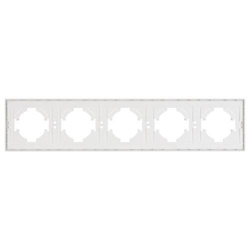 Рамка пластиковая на 5 постов Arlight FRM-TENDO-SFPL-5-GD 054658