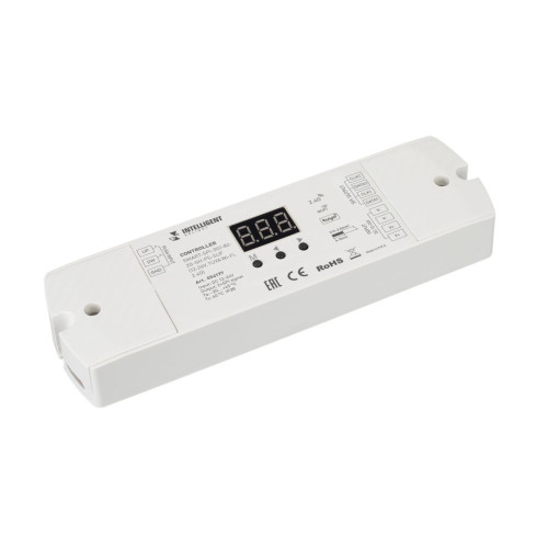 Контроллер Arlight SMART-SPI-302-82-2G-SH-PS-SUF (12-24V, TUYA Wi-Fi, 2.4G) (IARL, IP20 Пластик) 054177