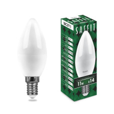 Лампа светодиодная Saffit SBC3711 Свеча E14 11W 4000K 55133
