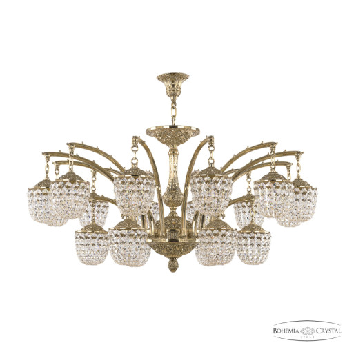 Подвесная люстра Bohemia Ivele Crystal Verona 72111R/12+6/420 G