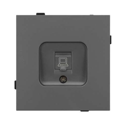 Механизм компьютерной розетки Arlight SCT-TENDO-MPC1-SFPL-GR (RJ-45, CAT6) 054593