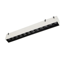 Трековый однофазный светильник Denkirs Belty grill DK5570-WB