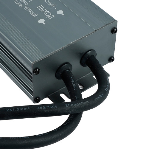 Трансформатор электронный для светодиодной ленты Feron LB007 300W 12V IP67 (драйвер) 53082