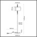 Торшер Odeon Light Margaret 5415/3F