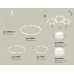 Комплект подвесного светильника Ambrella Light Techno Ring XR92082210 (A9208x3, C9241, C9236, C9231, N8477, N8461)