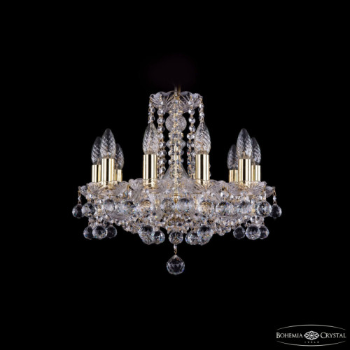 Подвесная люстра Bohemia Ivele Crystal 1402/10/141 G Balls