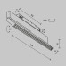 Трековый магнитный светильник Maytoni Technical Points Ro tExility X TR242-2-12W4K-B