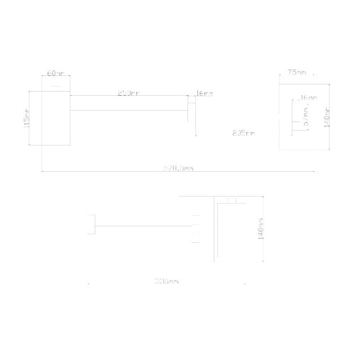 Спот Arte Lamp Posterior A2490AP-1BK