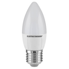 Лампа светодиодная Elektrostandard E27 6W 4200K свеча матовая 4690389055287