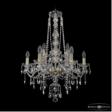 Подвесная люстра Bohemia Ivele Crystal 1415/6+3/200/h-77 G