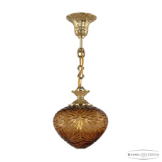 Подвесной светильник Bohemia Ivele Crystal 7003P/18 G Amber/H-1A