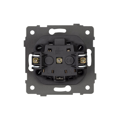 Механизм розетки влагозащищённый Arlight SCT-MCP-PL-GR-V (250V, 16A) 049836
