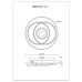 Потолочный светильник Myfar Galatea MR9010-CL