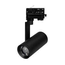 Трековый трехфазный светильник Arlight LGD-URANUS-4TR-R65-10W Warm3500-MIX (BK, 20-50 deg, side holder, 230V) (IP20 Металл) 055806