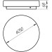 Накладной светильник Arte Lamp Aqva-tablet Led A6824PL-1WH