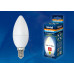 Лампа светодиодная (UL-00001570) Uniel E14 6W 4000K матовая LED-C37-6W/WW+NW/E14/FR PLB01WH