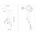 Подвесной светильник Ambrella Light High Light Ceramo Modern LH53351