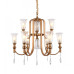Подвесная люстра Lumina Deco Rionella LDP 8041-6+3 S.GD
