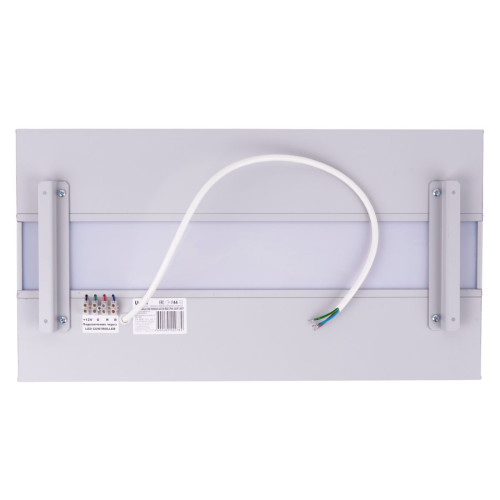 Светодиодная панель Uniel UL-00012594 ULO-K16B 2x16W/4000K/L50 5W/RGB IP44 LIGHT GREY