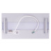 Светодиодная панель Uniel UL-00012594 ULO-K16B 2x16W/4000K/L50 5W/RGB IP44 LIGHT GREY