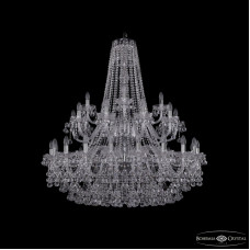 Подвесная люстра Bohemia Ivele Crystal 1409/20+10+5/400/2d Ni