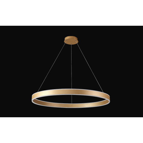 Подвесной светодиодный светильник Crystal Lux MUCHOS SP88W LED D1000 GOLD