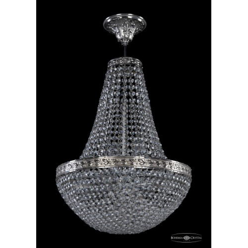 Люстра на штанге Bohemia Ivele Crystal 19321/H2/35IV Ni