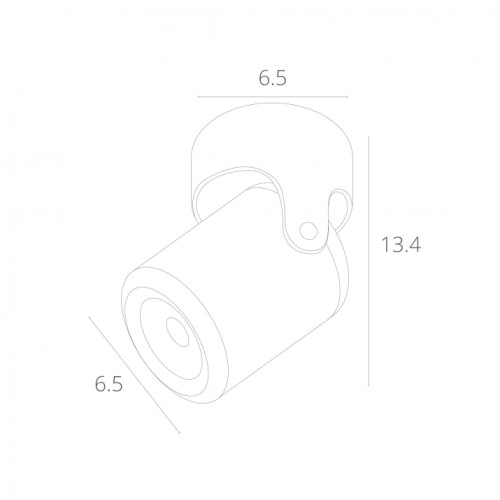 Спот Arte Lamp A3316PL-1WH