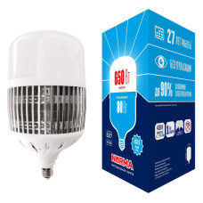Лампа LED сверхмощная Volpe E27 80W 4000K матовая LED-M80-80W/4000K/E27/FR/NR UL-00006795