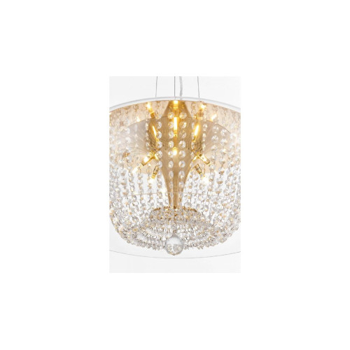 Подвесная люстра Lumina Deco Disposa LDP 7018-500 PR+F.GD