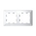 Рамка 2-ая Systeme Electric AtlasDesign Air Белый/дымчатый белый ATN220102