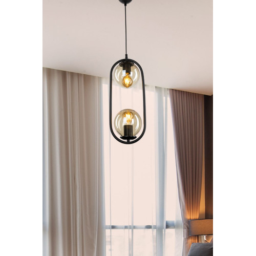 Подвесной светильник Toplight Kerrie TL1609H-02BK