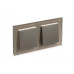 Рамка 2-ая Systeme Electric AtlasDesign Nature Стекло шампань ATN320502