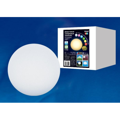 Уличный светодиодный светильник (UL-00003301) Uniel ULG-R001 020/RGB IP65 Ball