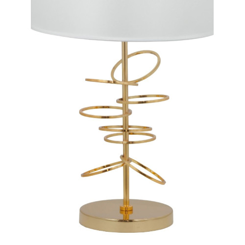 Настольная лампа Lumina Deco Molari LDT 5530 F.GD+WT
