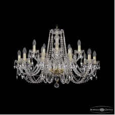 Подвесная люстра Bohemia Ivele Crystal 1402/10+5/300 G