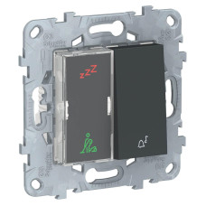 Дисплей гостиничного номера и кнопочный звонок Schneider Electric Unica New NU577754