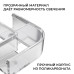 Комплект соединителей монтажный для профиля 08-09/10, прозр., поликарб., внутренний угол, 2 шт. Apeyron С-08-10-1